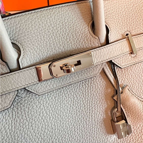 🎊HERMES Birkin 30 Bleu Pale - Picture 5 of 12